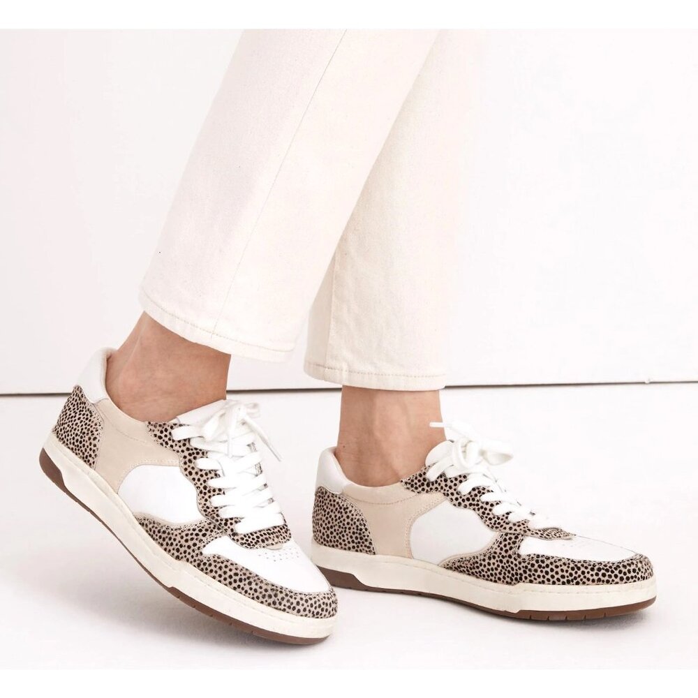 Madewell White and Black Sneakers
